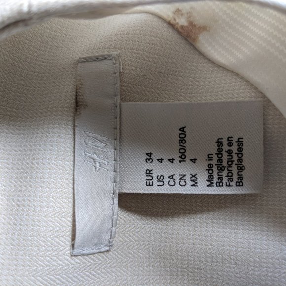 Size 4 beige pencil office dress - Picture 3 of 3